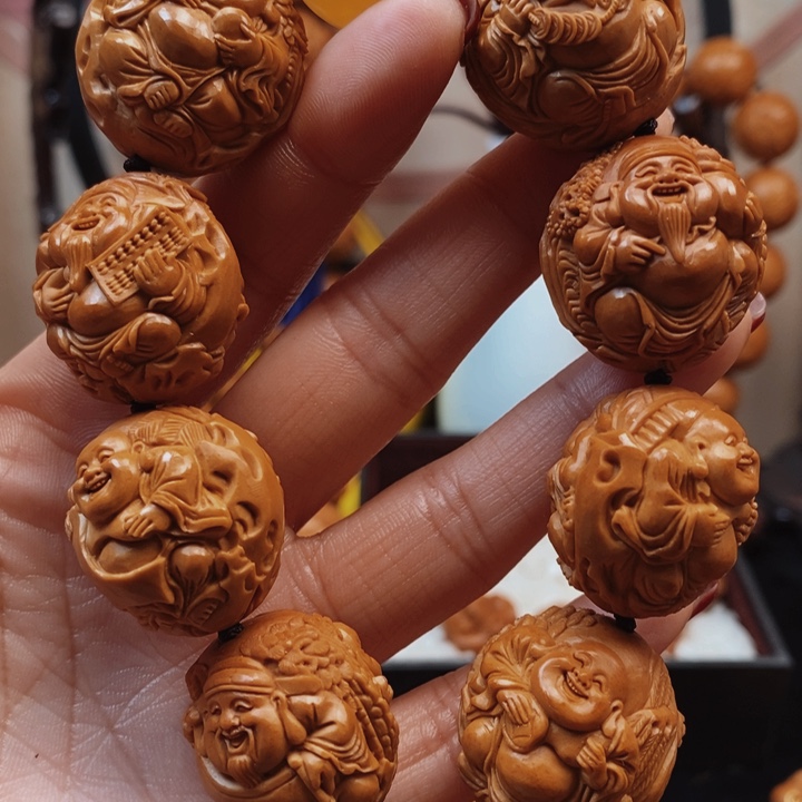 橄榄核手串/手链手工财迷2.5