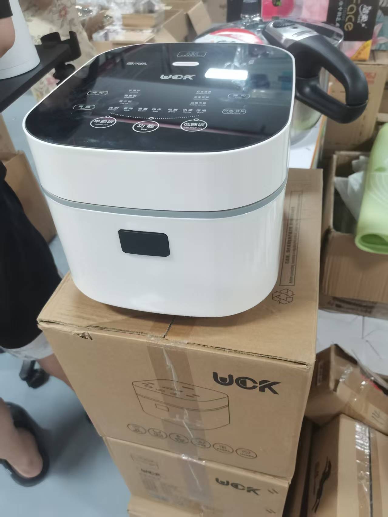 多功能电煮锅低糖触控电饭煲