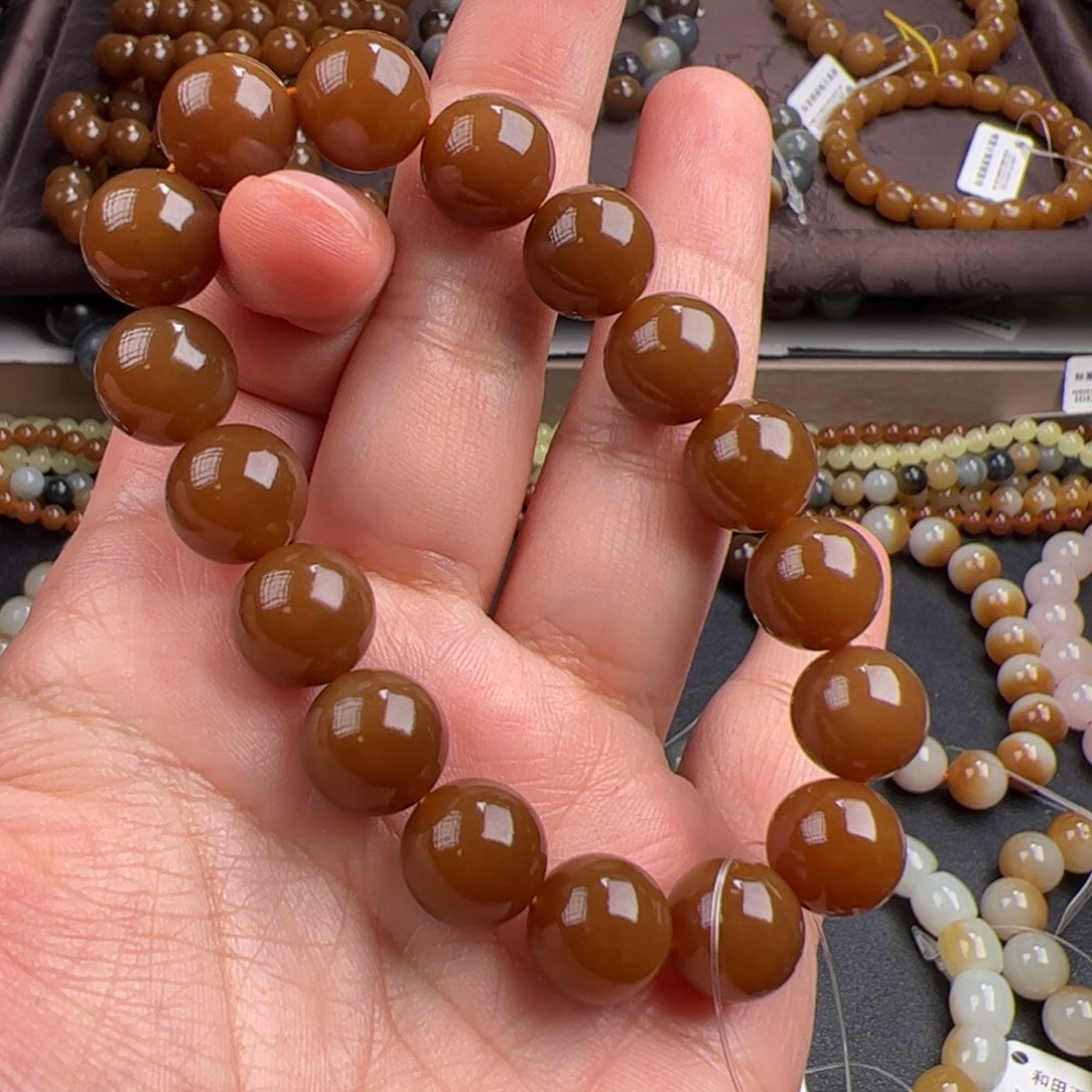 和田玉手链未镶嵌新年专享价