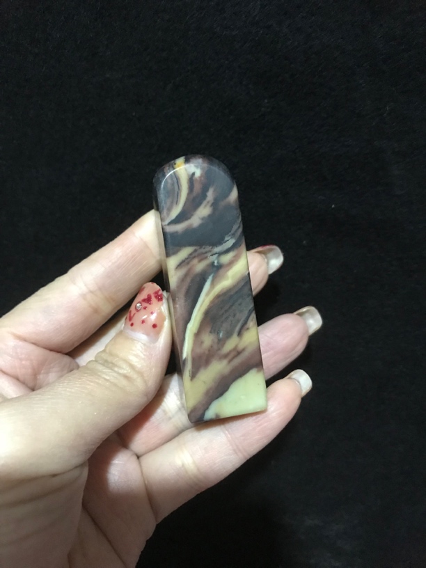 青田石040素章20.2×20×65.8