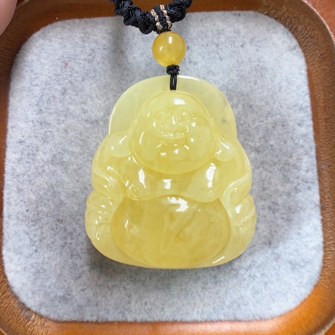 蜜蜡项链未镶嵌蜜蜡吊坠