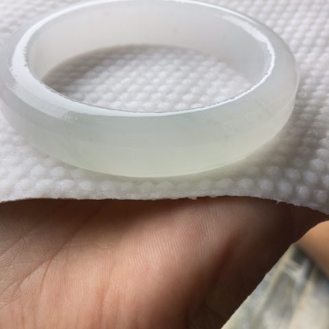 石英质玉（金丝玉）未镶嵌手镯加工定制