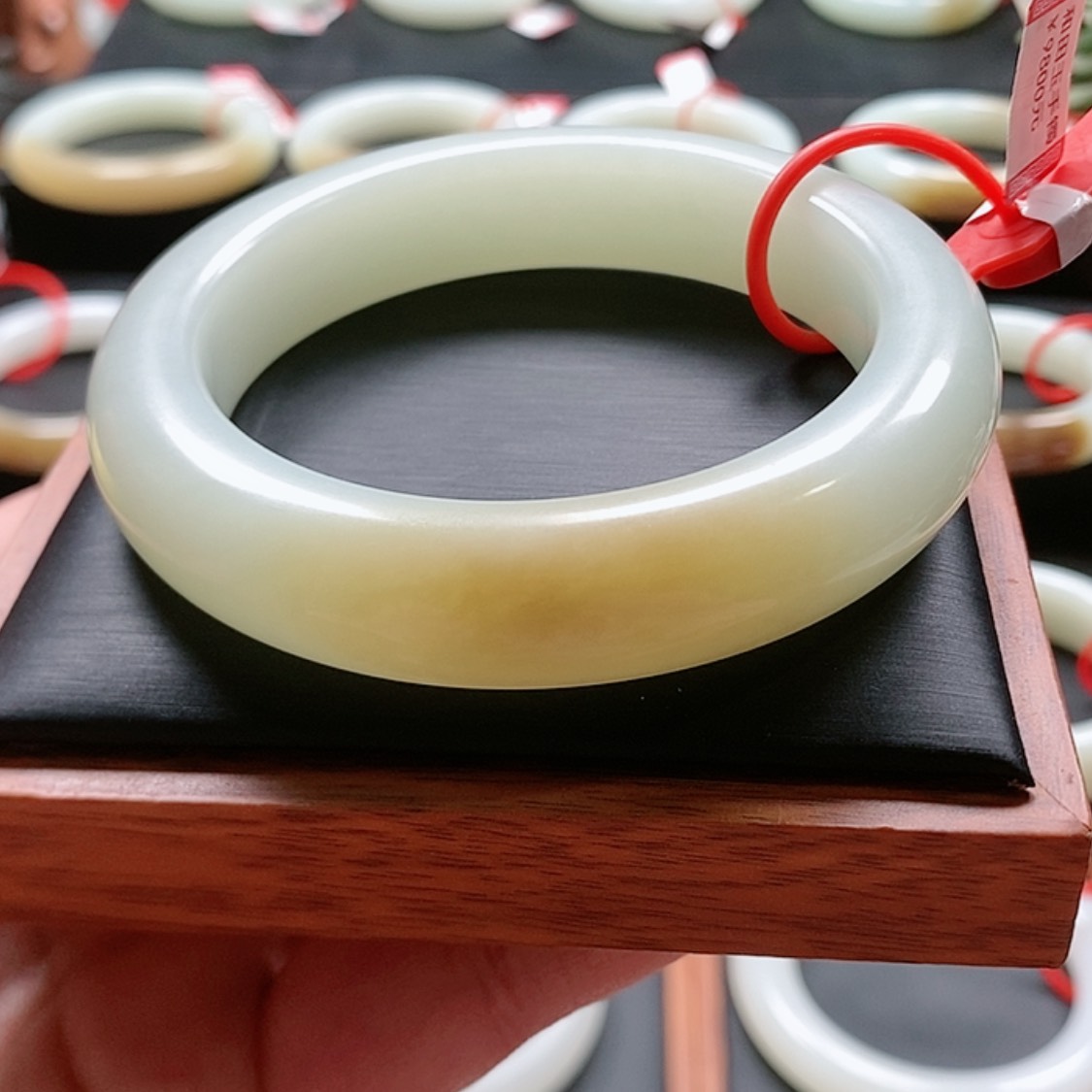 【闪购商品】和田玉63+未镶嵌和田玉手镯