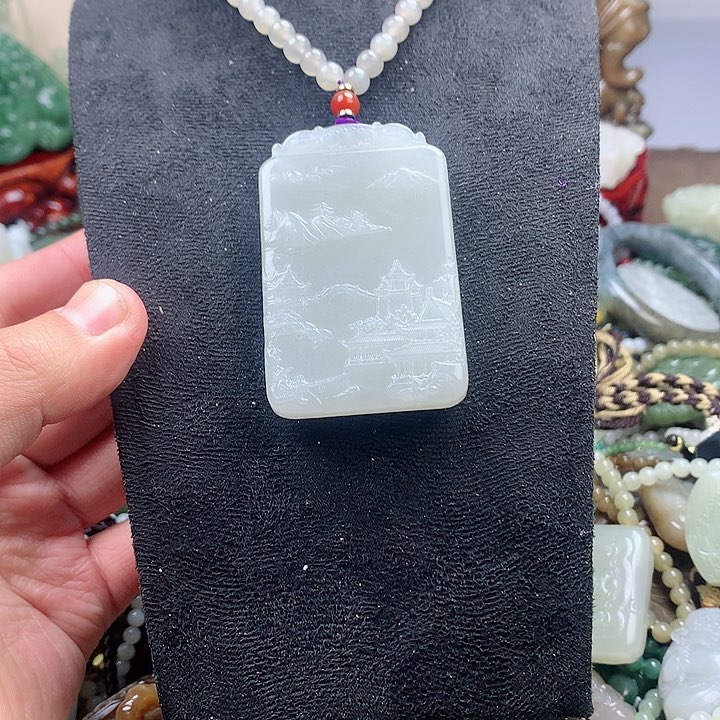 未镶嵌和田玉挂件天*星