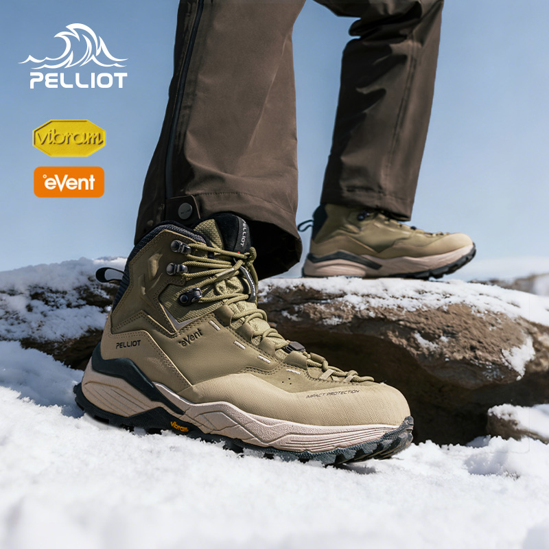 【MT-玄武】伯希和登山鞋男女Vibram抓地防滑eVent防水冬季徒步鞋