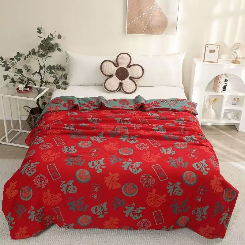 【锦鲤百福】被子被芯简约高端高精密专柜四季被冬被