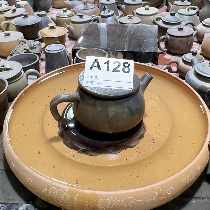 紫砂茶壶坭兴陶柴烧