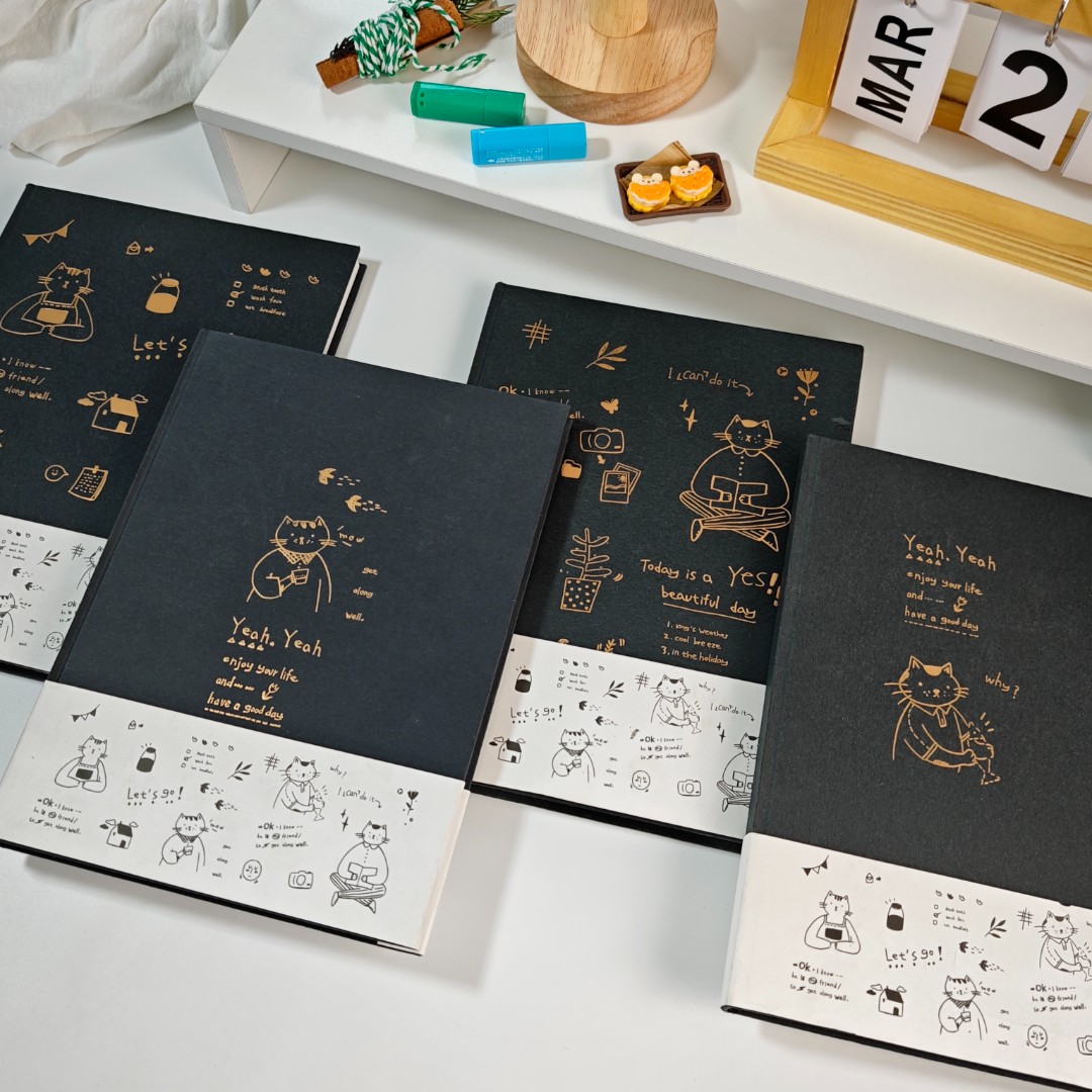 A-9 四方伙伴笔记本文具套装