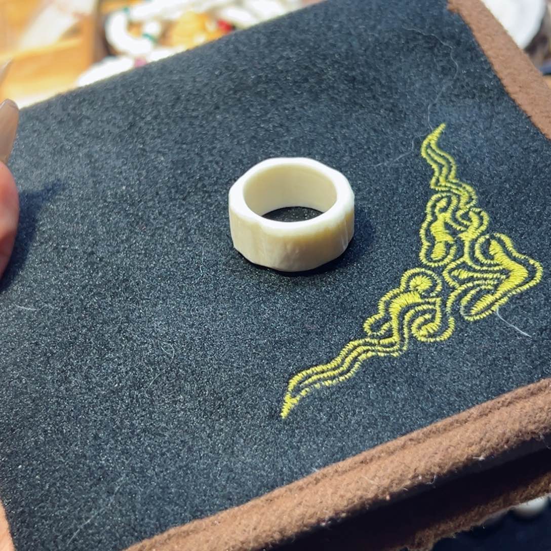 鹿骨把件鹿骨鹿角