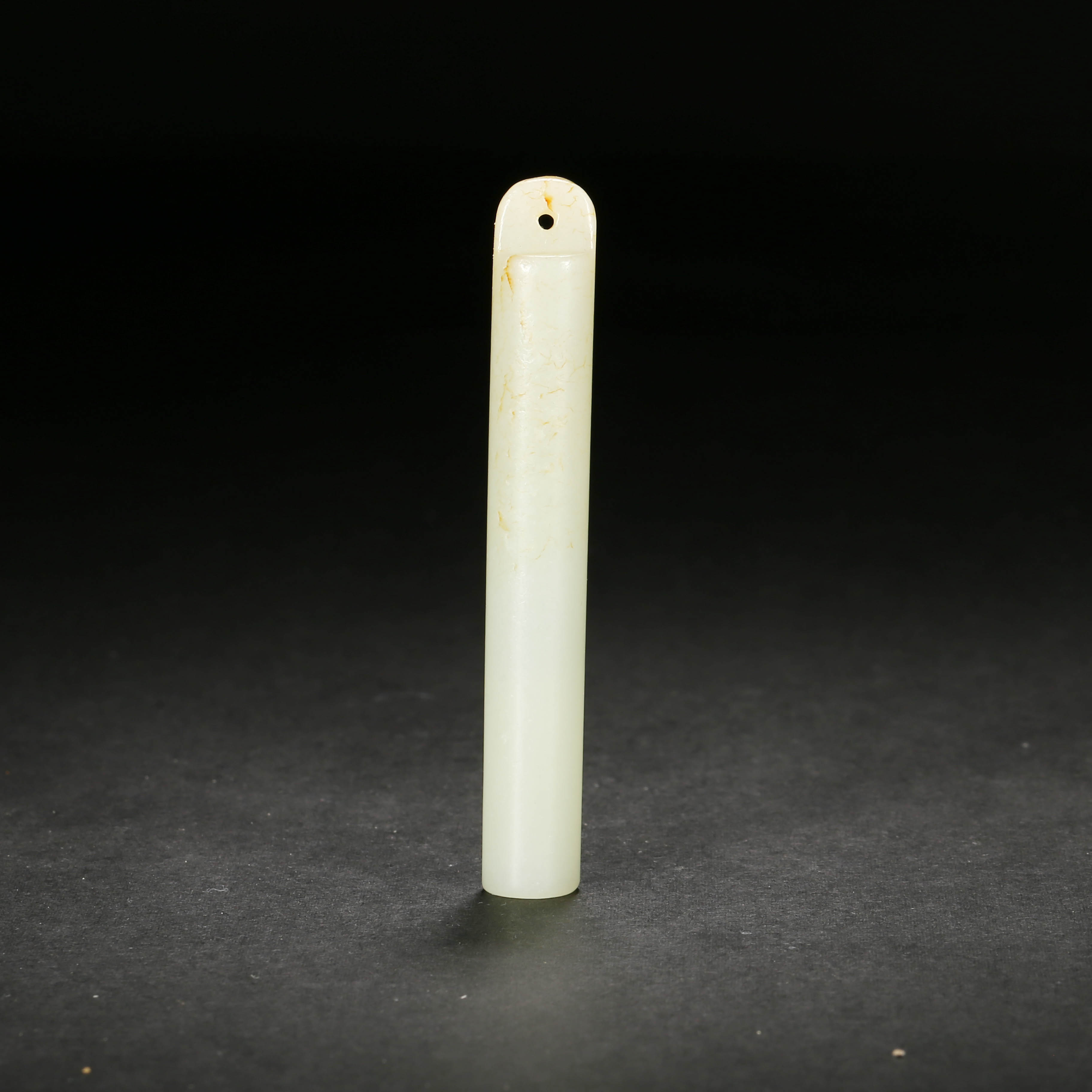 民国*玉翎管/WBGS251011066/和田玉【北京文博】