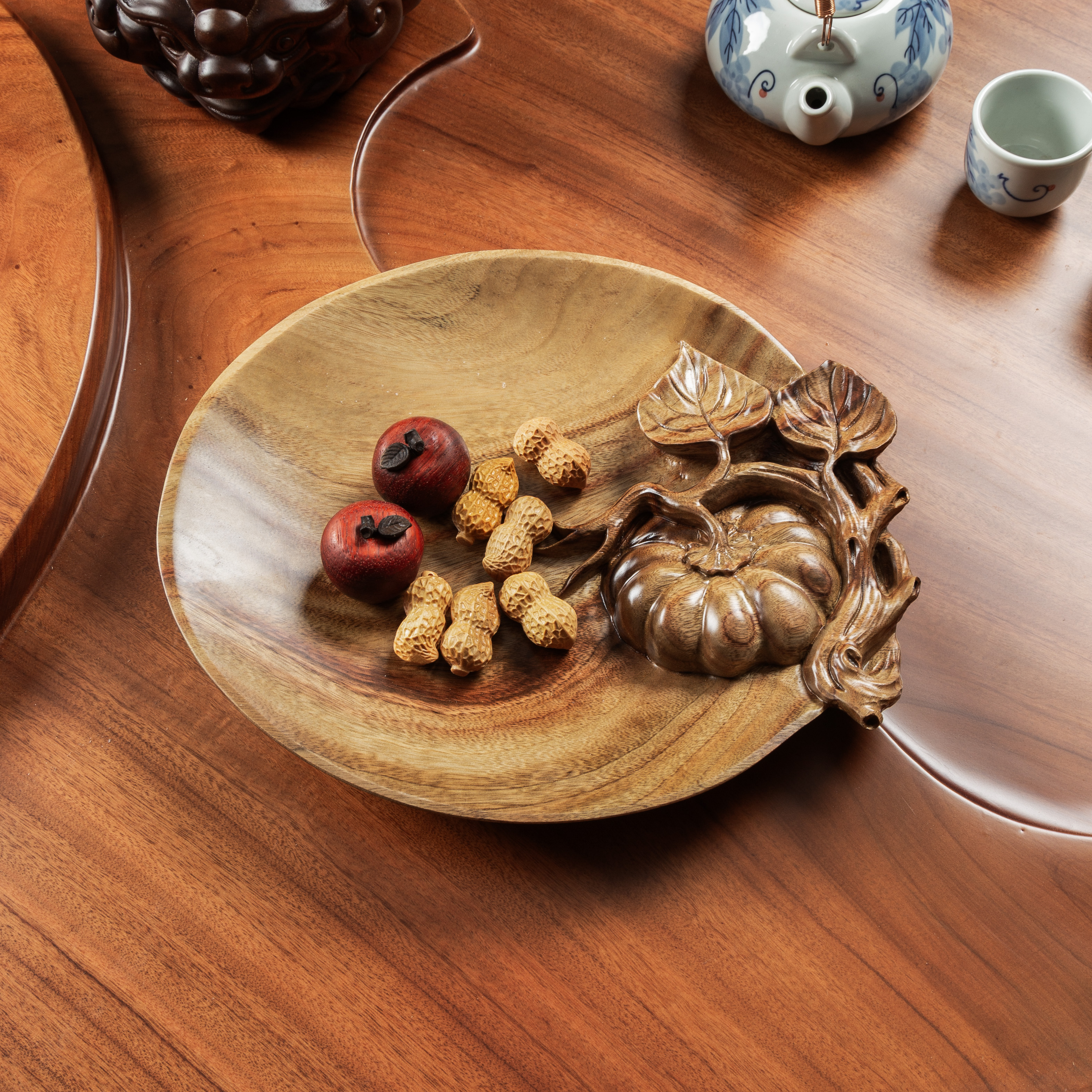 森活林《南瓜盘》创意果盘