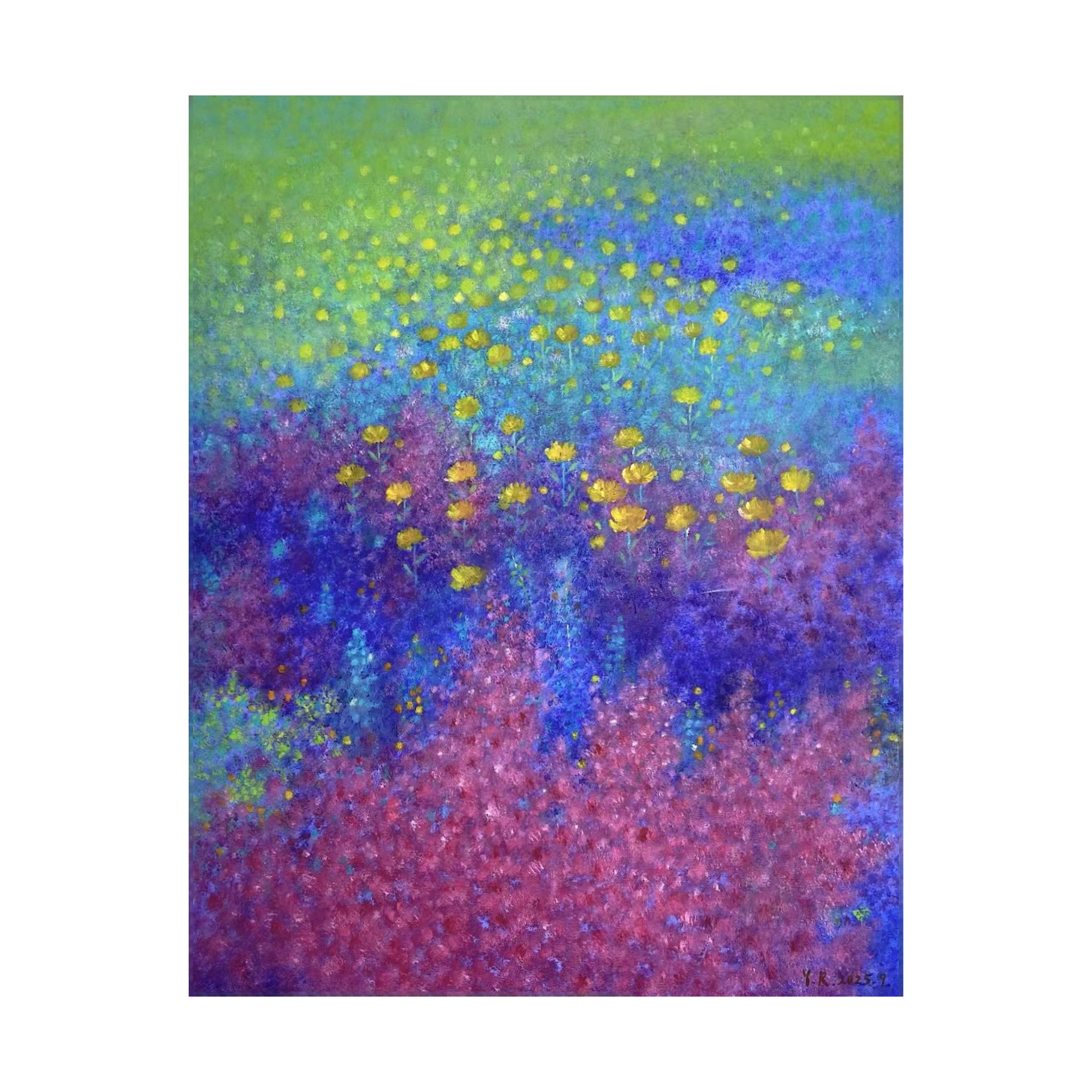 艺术家潘映蓉【凡花】40*50 原作级