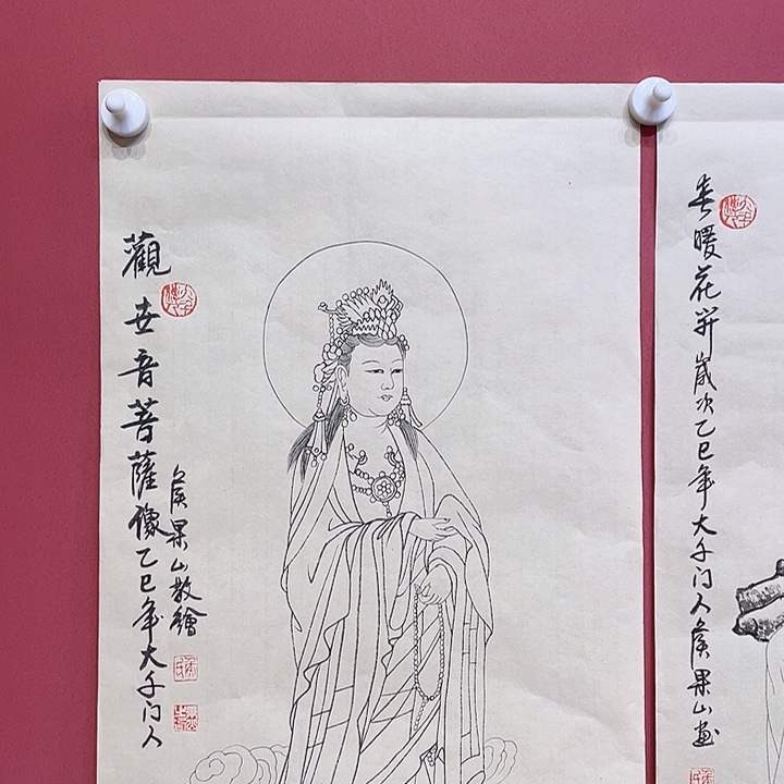 国画侯老师手绘作品
