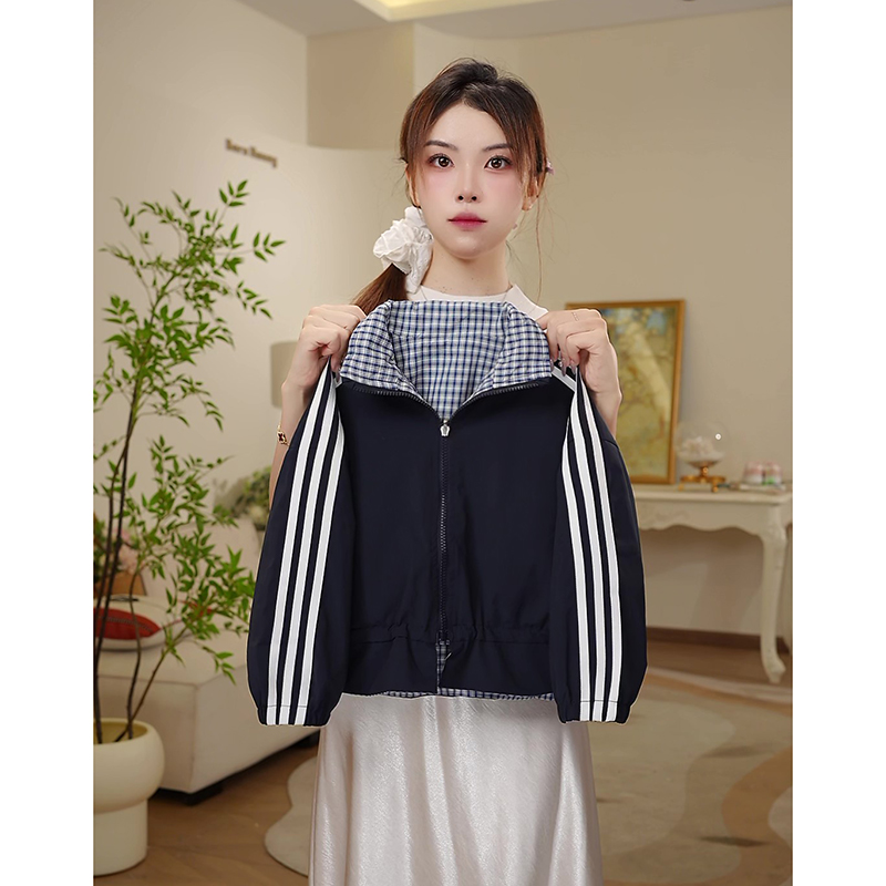 女童外套春秋款2025秋季新款童装女孩洋气韩版双面穿上衣Q13774