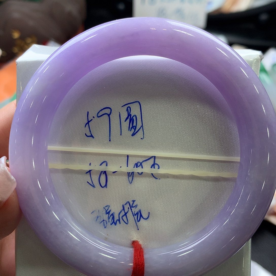 翡翠手镯未镶嵌59圆条