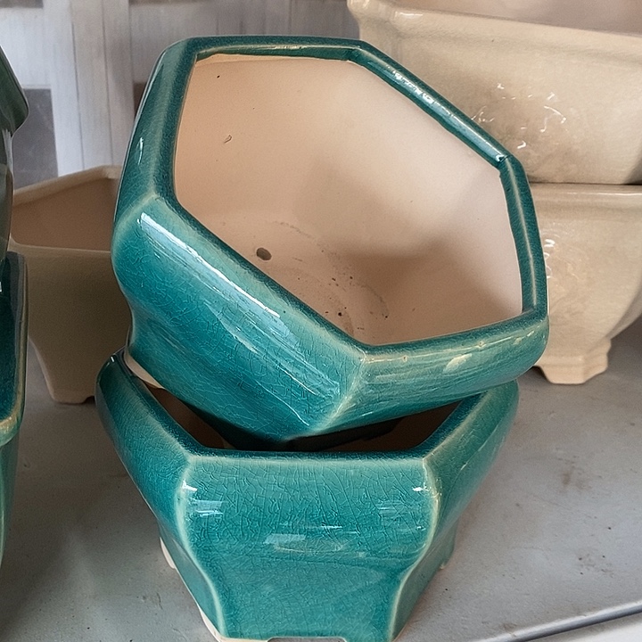 宜兴粗陶紫砂花盆1