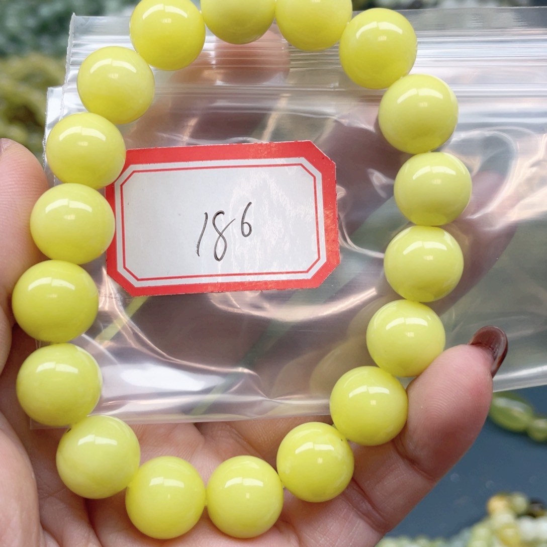 未镶嵌蛇纹石玉手串