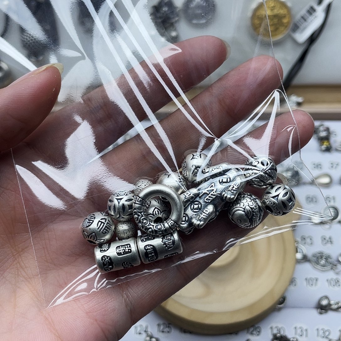 足银足银配件手链貔貅