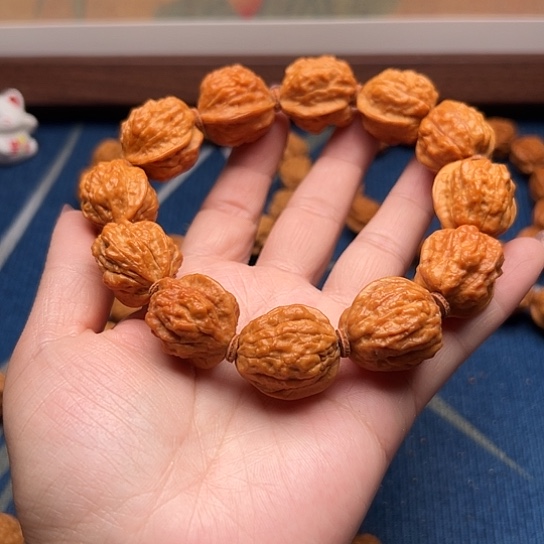 文玩核桃手串小金蟾