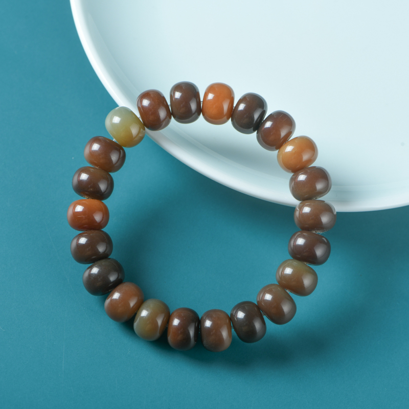 多宝菩提敦煌老籽8x12算盘珠单圈