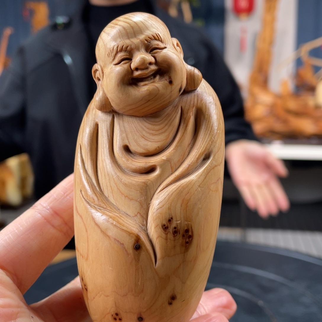 柏木（崖柏）手把件