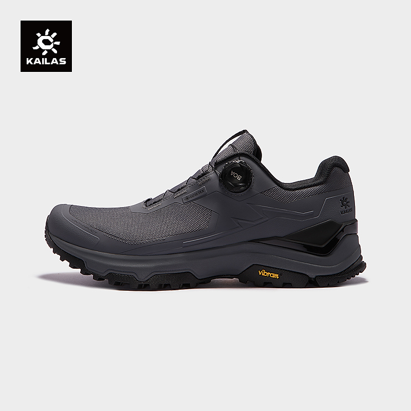KAILAS凯乐石 界山GTX BOA低帮防水登山徒步鞋止滑耐磨户外登山男