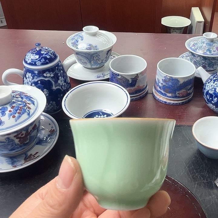 摆件      景德镇陶瓷茶具摆件日用瓷21