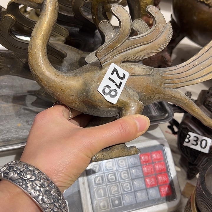 零*微瑕疵黄铜摆件工艺品