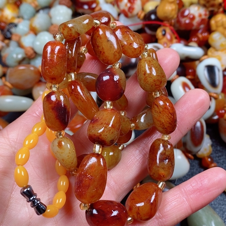 和田玉手链未镶嵌