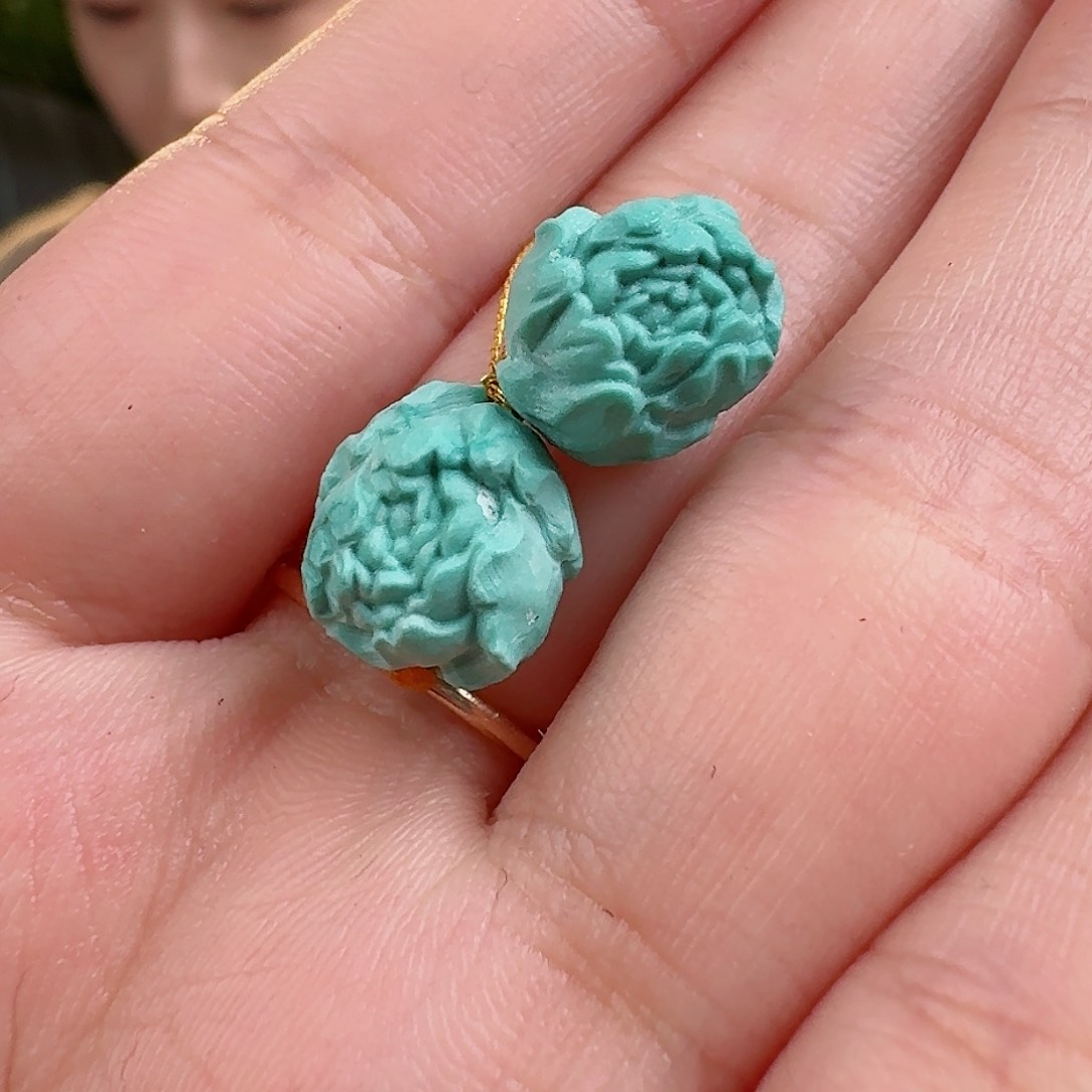 绿松石珠宝奇石未镶嵌