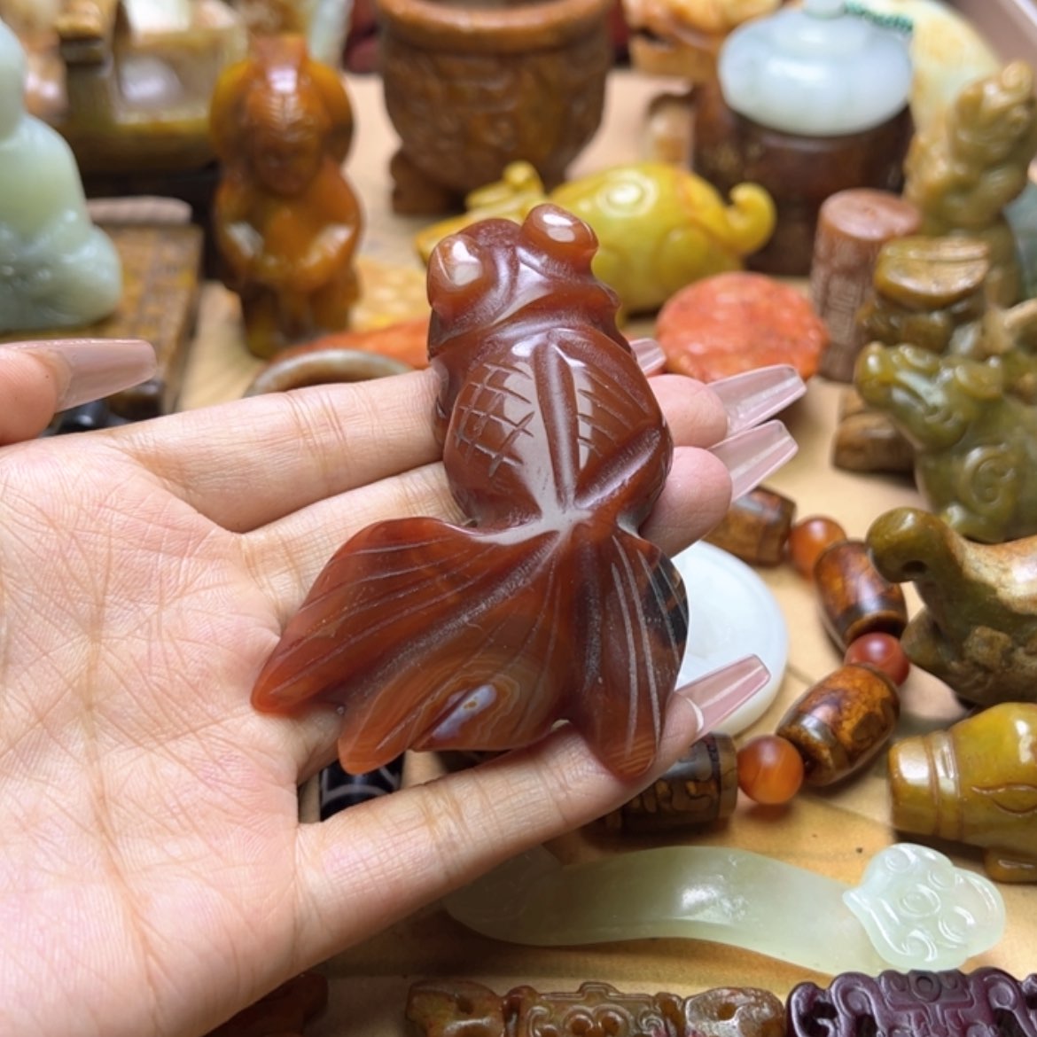 【闪购商品】玛瑙/玉髓颈饰未镶嵌