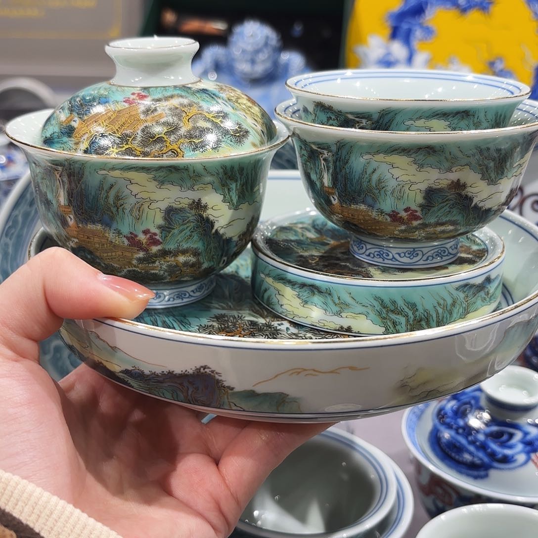 瓷片景德镇瓷器艺术