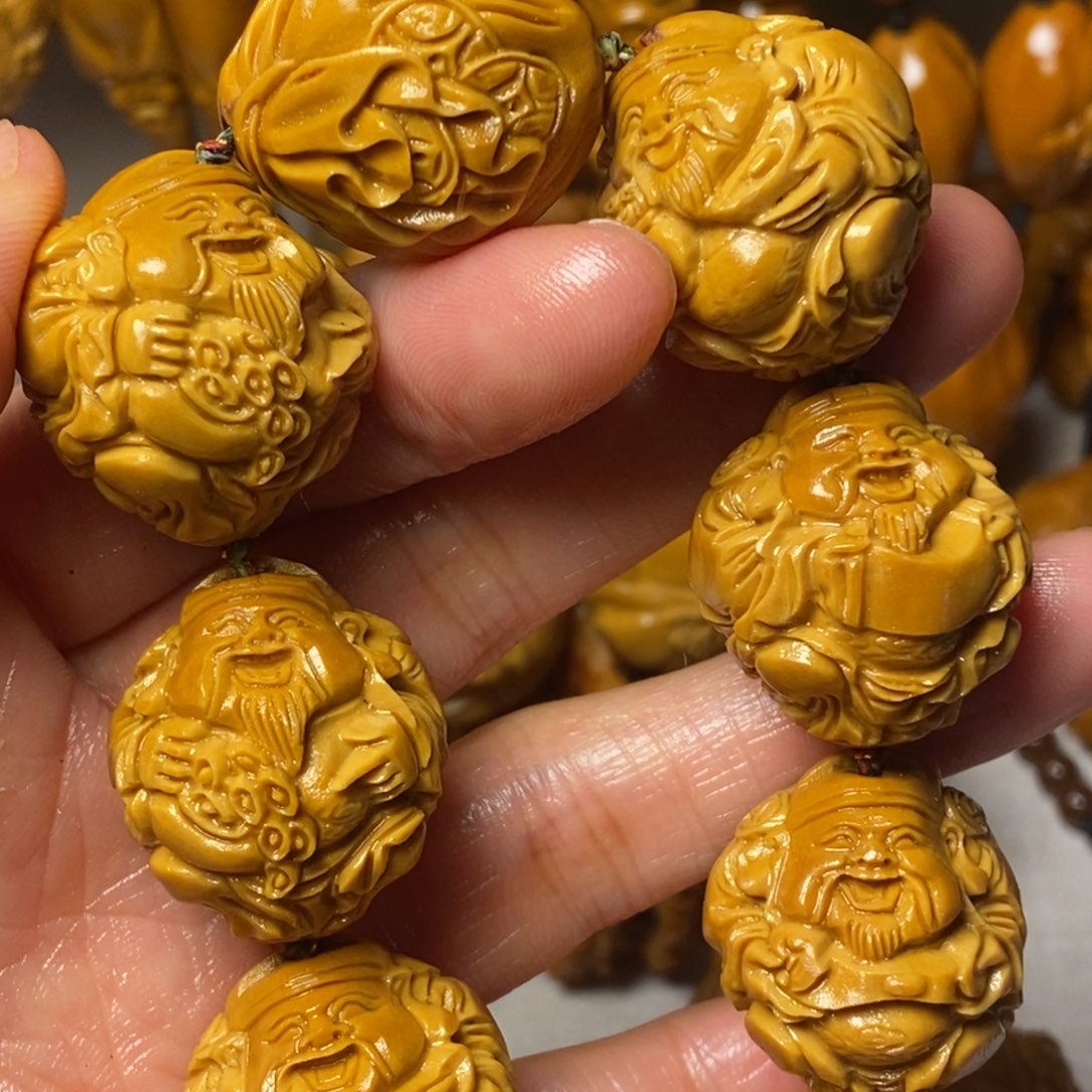 橄榄核手串/手链八大财神