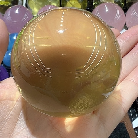 水晶水晶球摆件未镶嵌