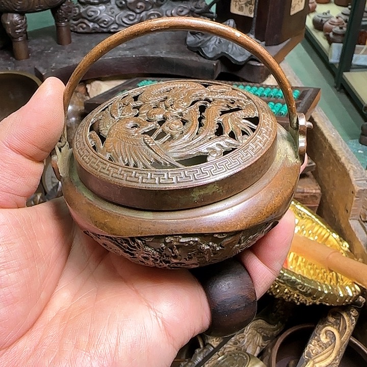 铜器办公室茶室摆件