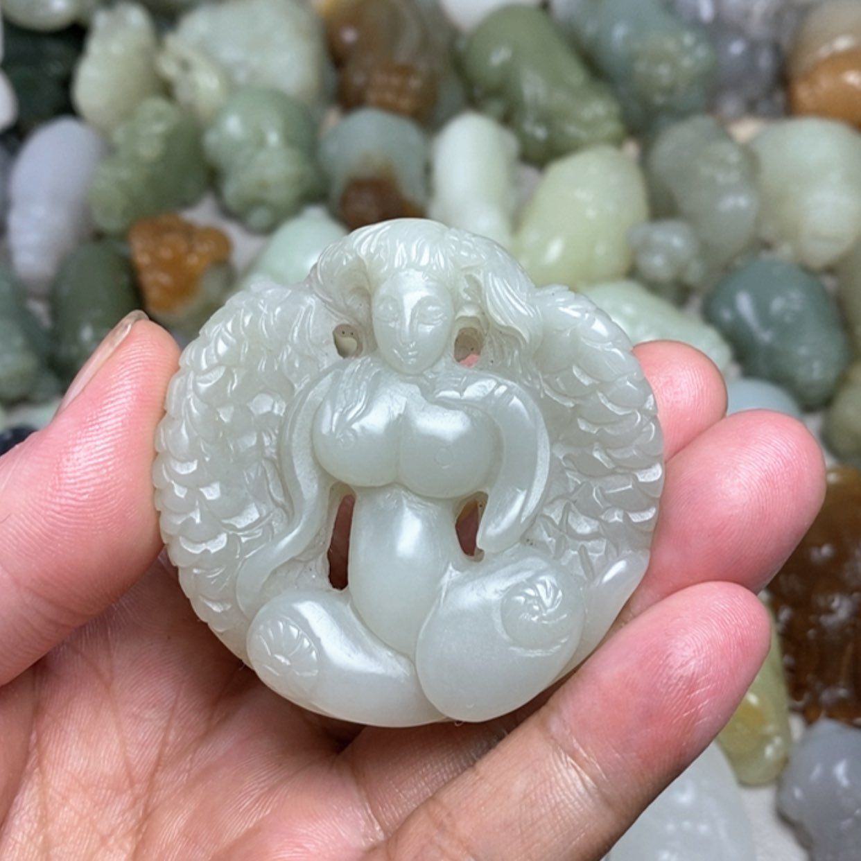 【闪购商品】未镶嵌和田玉挂件