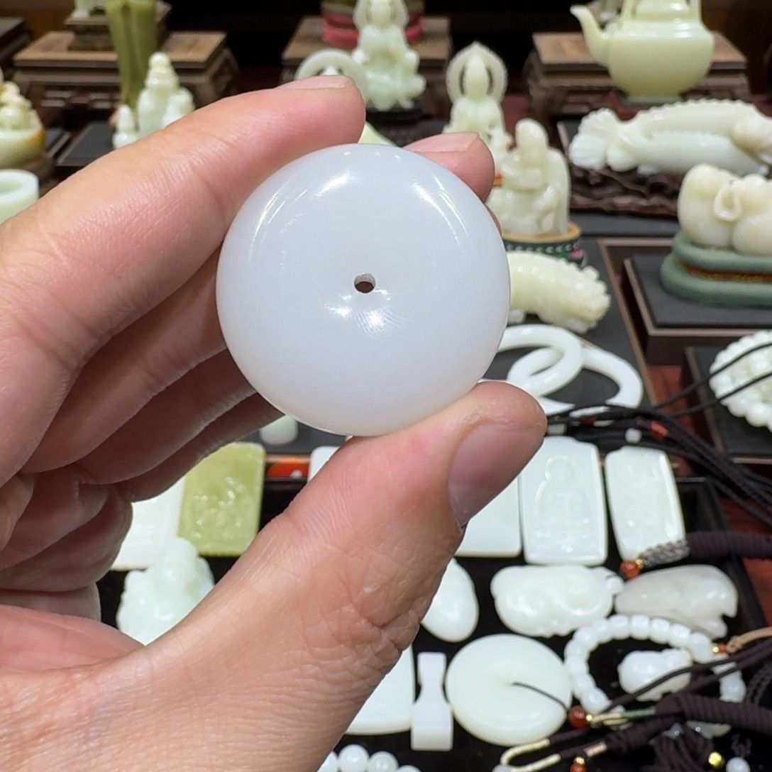 【闪购商品】和田玉挂件未镶嵌W***G