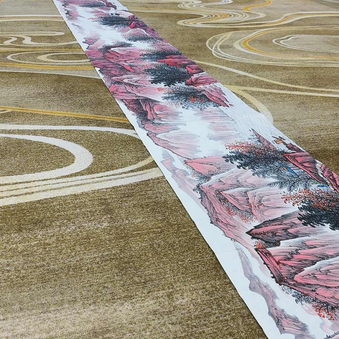 国画格**开国画作品展jing pin