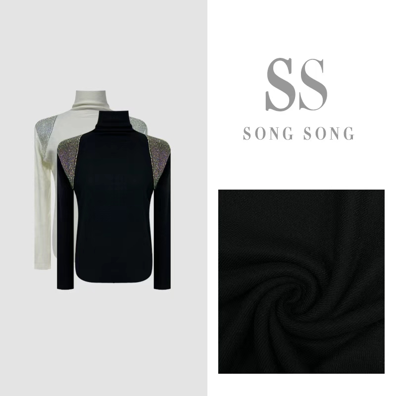 SONG-原创【星色曜夜】冬季加厚保暖奢华“玫瑰绒”高级感柔软上衣