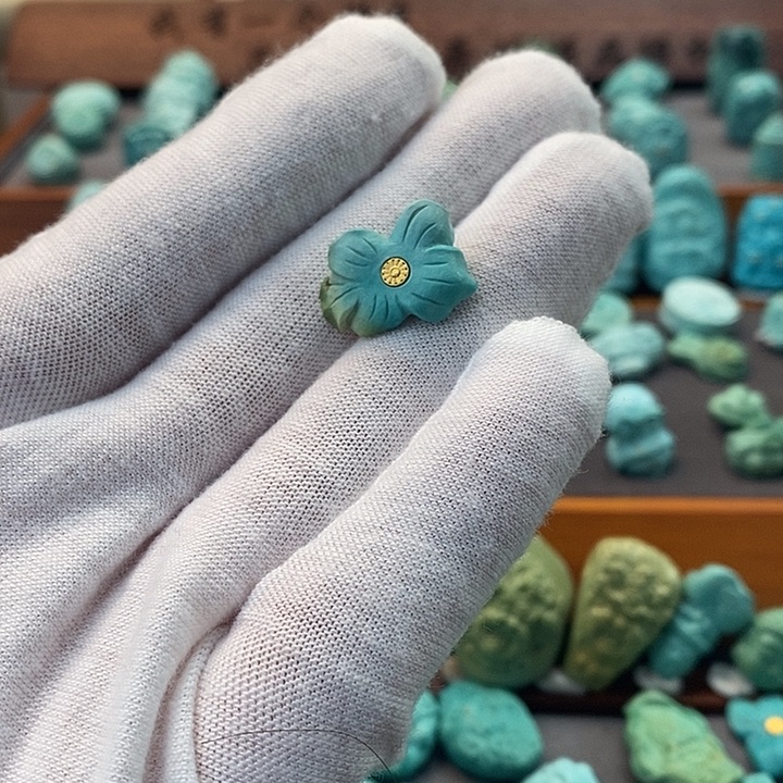 绿松石未镶嵌配饰