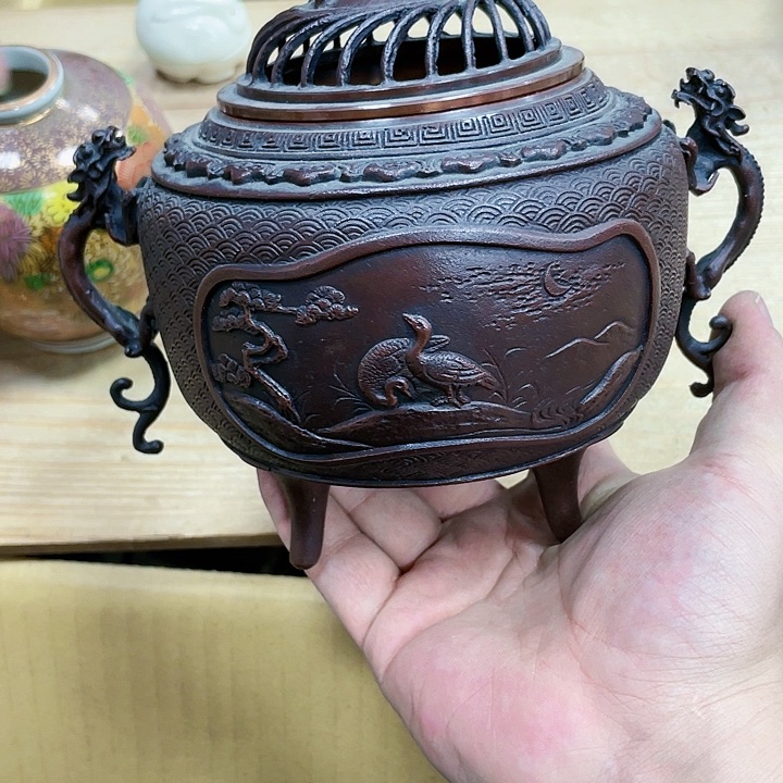 瓷片瓷制作工艺品摆件