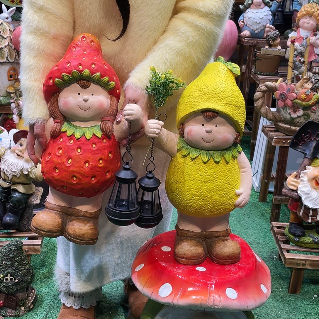 摆件花园摆件红红火火