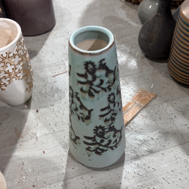 陶瓷花瓶摆件外贸出口微瑕捡漏