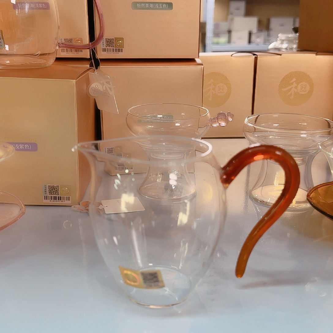 禾器琥珀色怡然公道杯