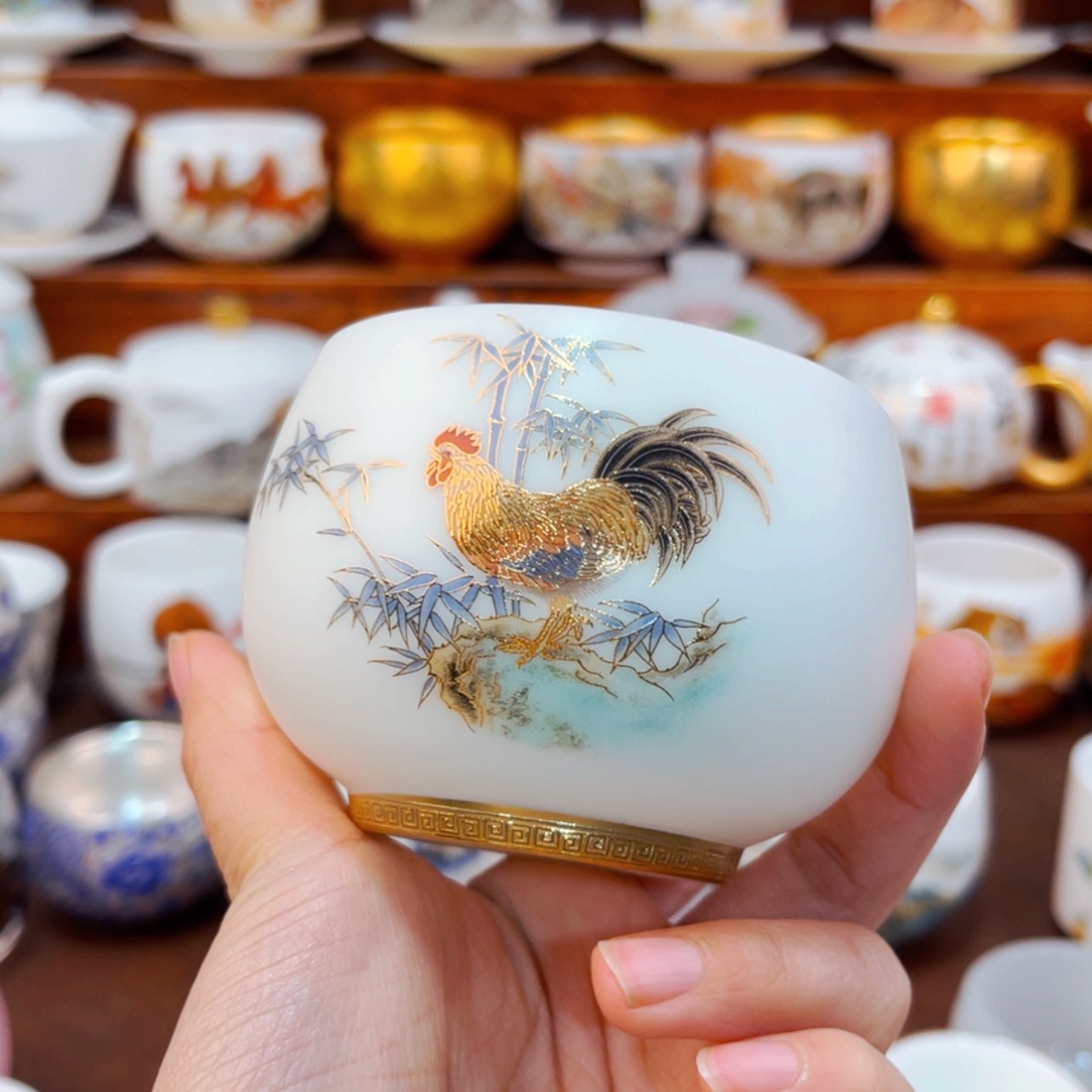 【闪购商品】高货羊脂玉瓷陶瓷茶具