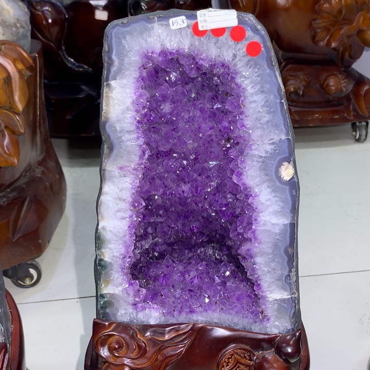 水晶紫水晶未镶嵌2288