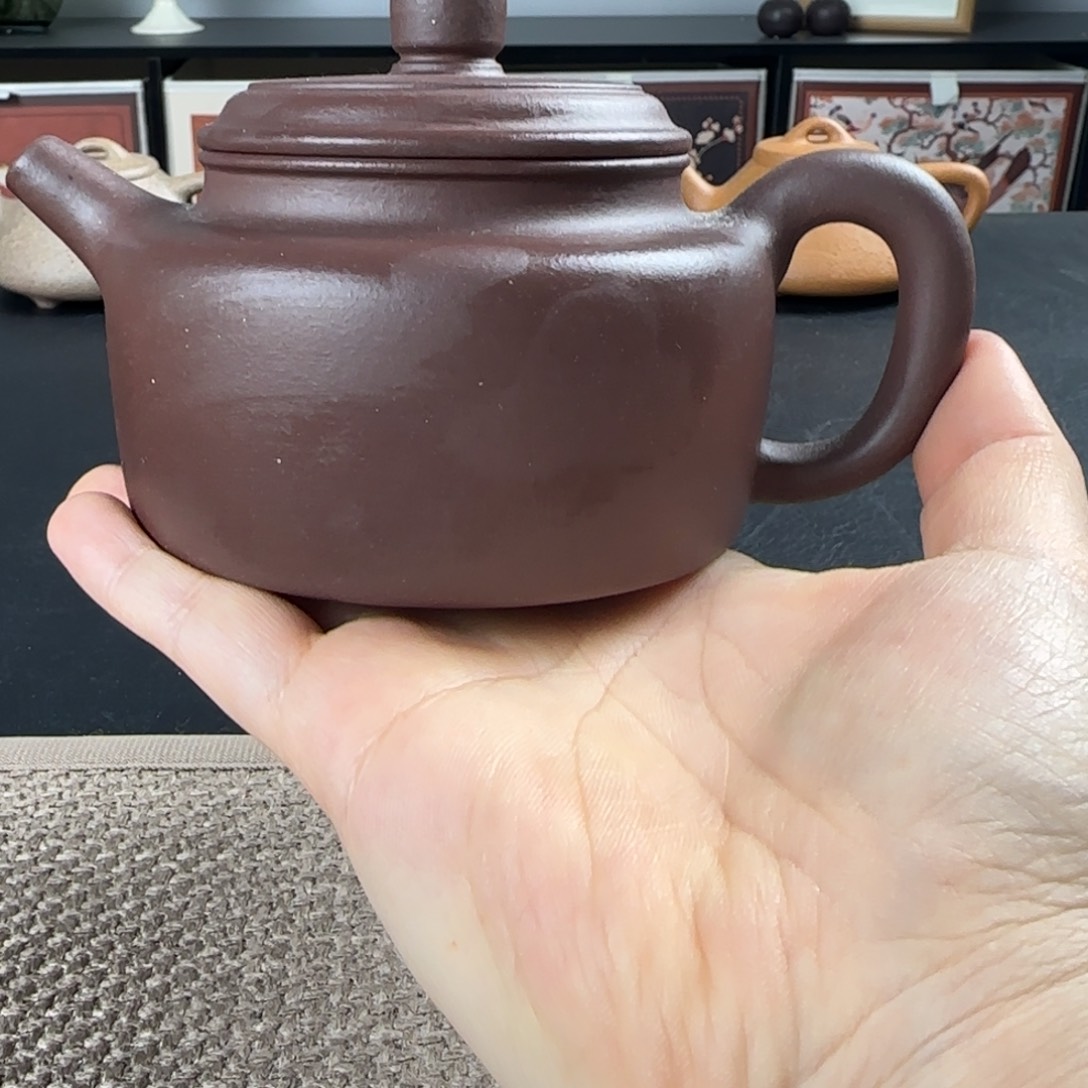 茶壶紫砂微瑕德钟