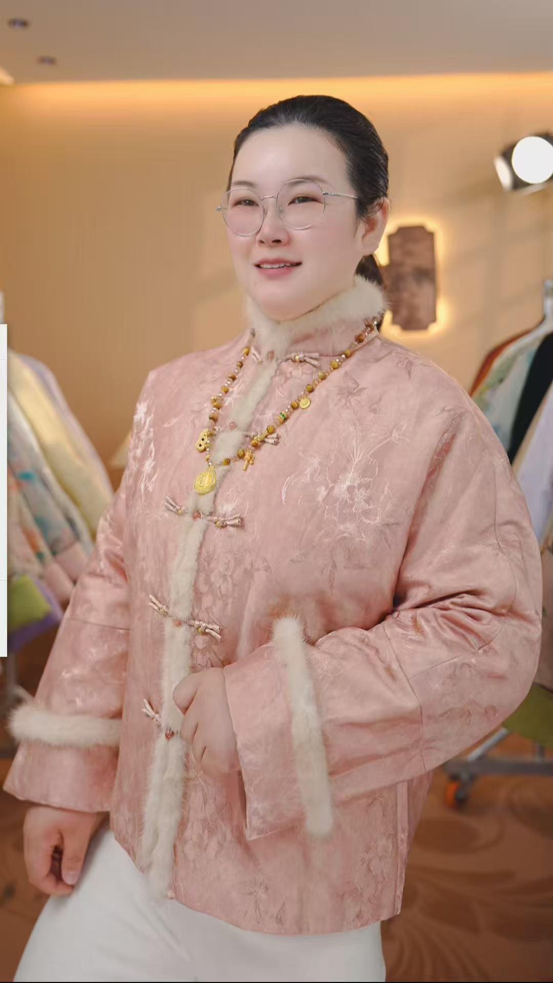 【红粉佳人】冬季国风新中式冬款棉服上衣女