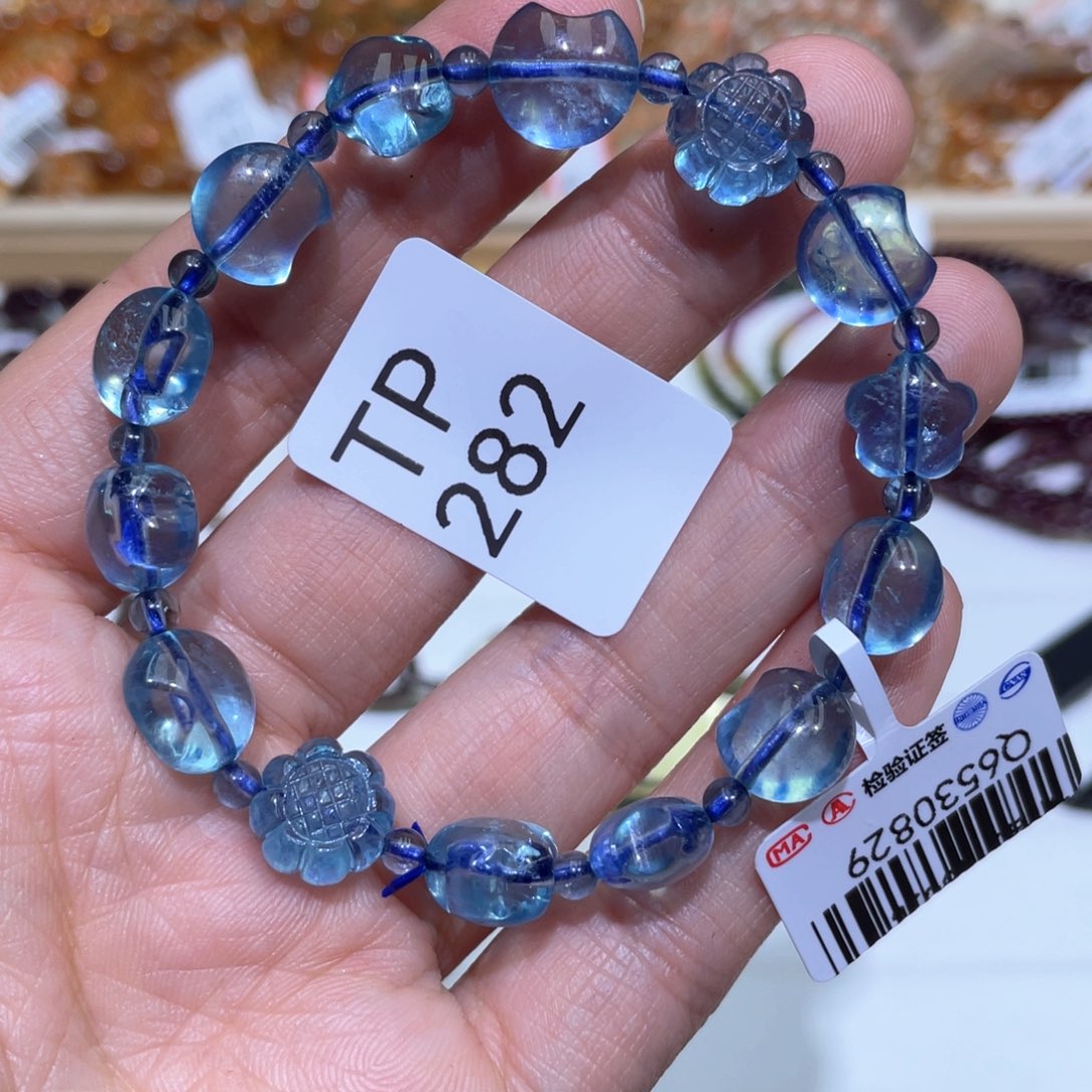 水晶手链未镶嵌阿*拍4份