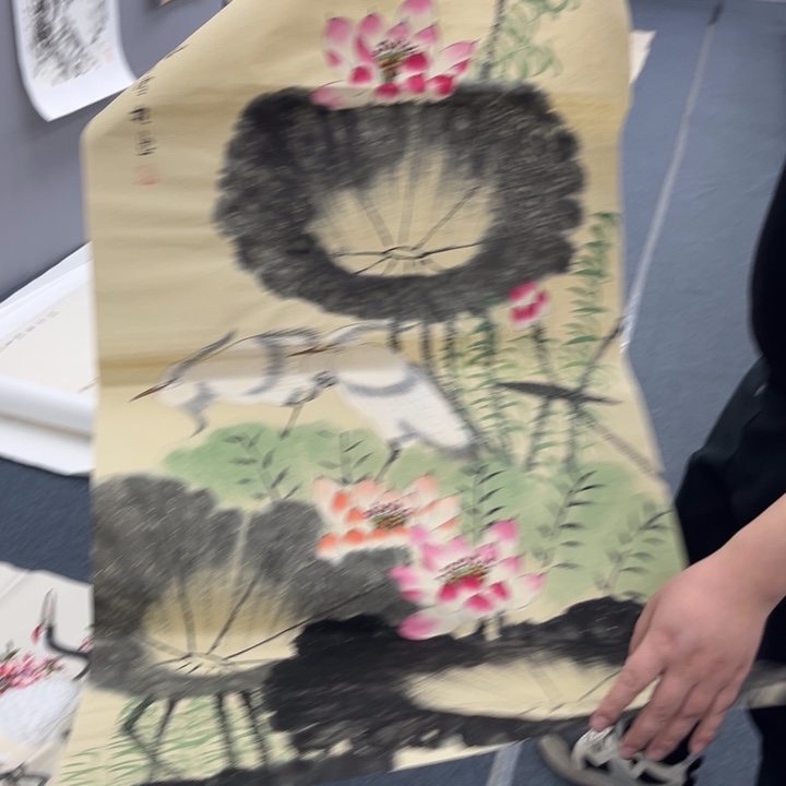 国画绘画手绘作品